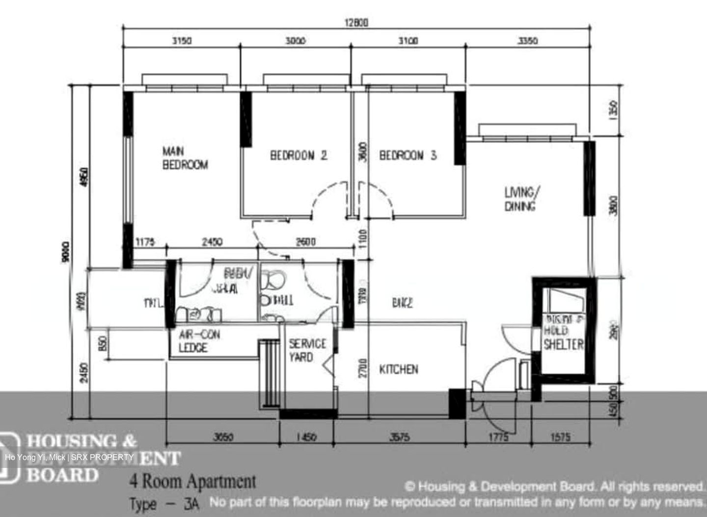 Blk 288C Compassvale Cape (Sengkang), HDB 4 Rooms #535030591